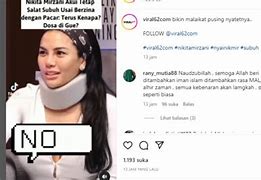 Nikita Mirzani Selalu Salah Live Di Twitter Terbaru Twitter